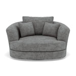 Thalia Swivel Armchair - Cuddler Swivel Chair Grade C Armchairs Sterling Home 3 Zelda Lead