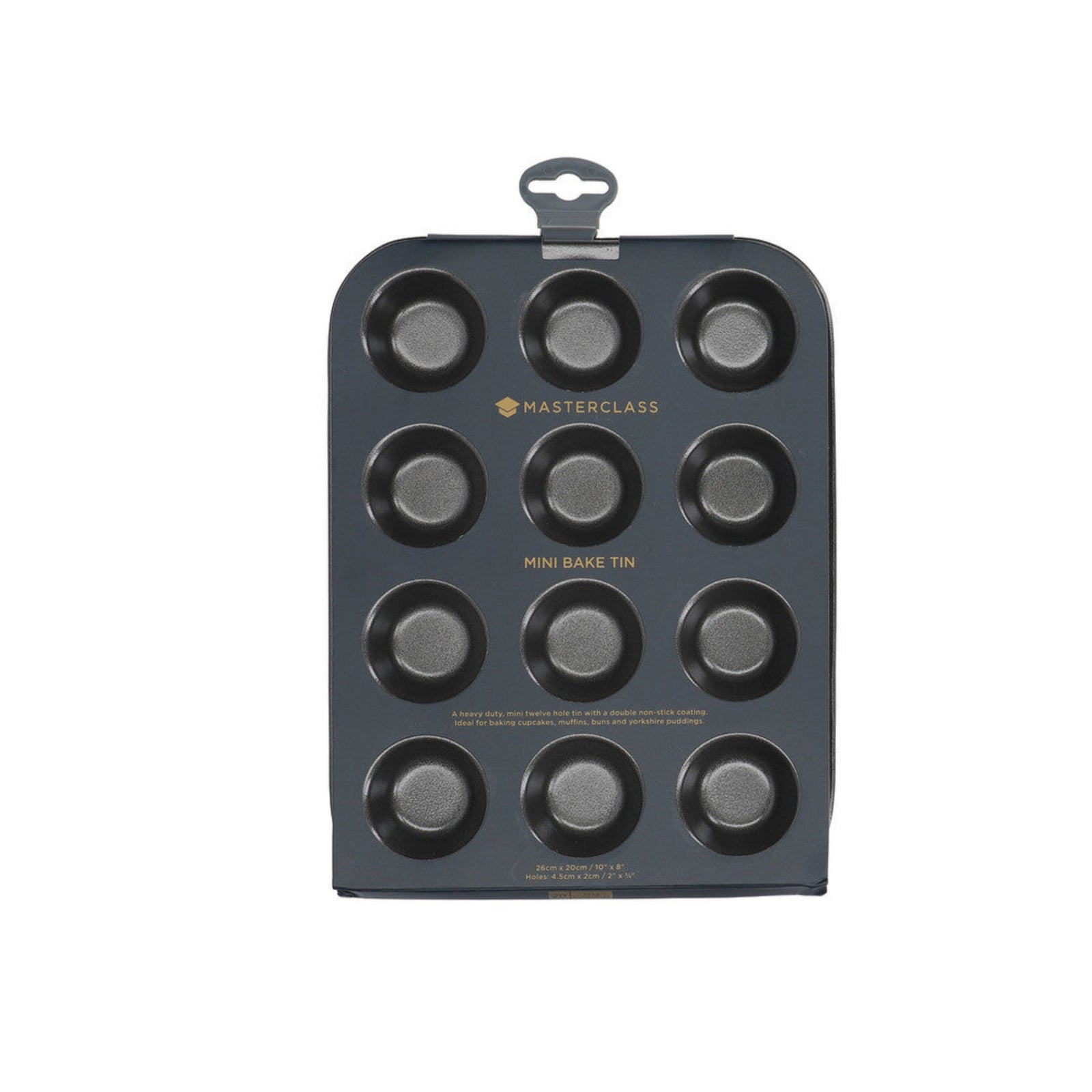 MasterClass Non-Stick Mini Tart Pan - MasterClass Non-Stick Mini Tart Pan 25X20CM Sterling Home 2