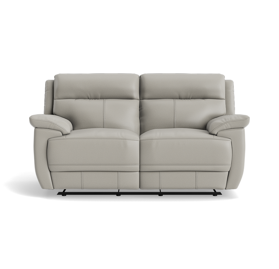 Tranquil 2 Seater Recliner Sofa - 2 Seater Sofa 2 Manual Recliners Cat BX - Manual Recliner Sofas Sterling Home BXS-251E GREY 1