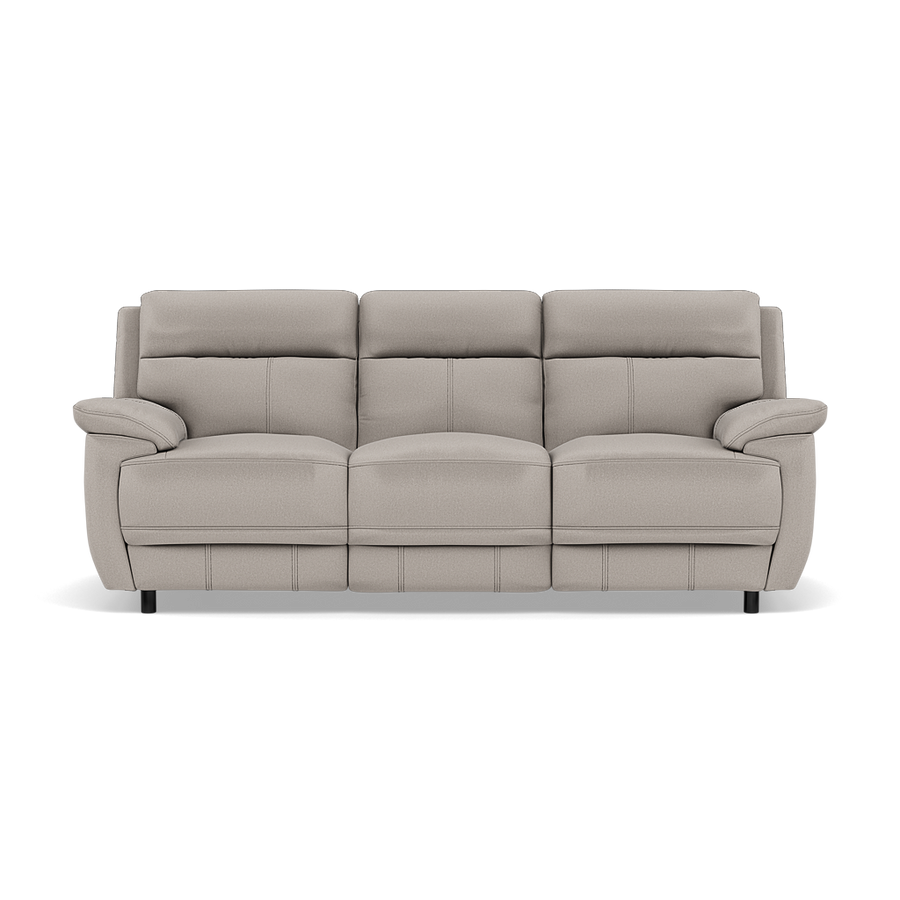 Tranquil 3 Seater Sofa - 3 Seater Sofa Fabric Sofas Sterling Home BFA-MAD-02 SILVER GREY 1