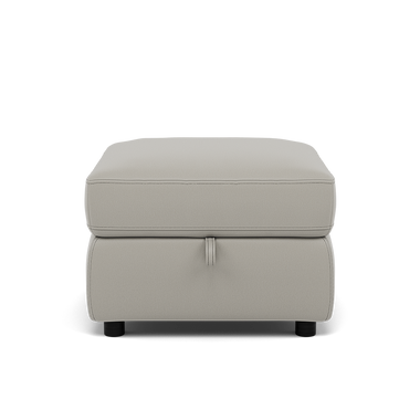 Tranquil Storage Footstool - Storage Foostool Cat BX Footstools Sterling Home 1 BXS-251E GREY