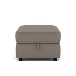 Tranquil Storage Footstool - Storage Foostool Fabric Footstools Sterling Home 4 BFA-MAD-03 DARK GREY