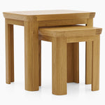 Treviso Nest of Tables - Nest of Tables Light Oak Tables Sterling Home 1