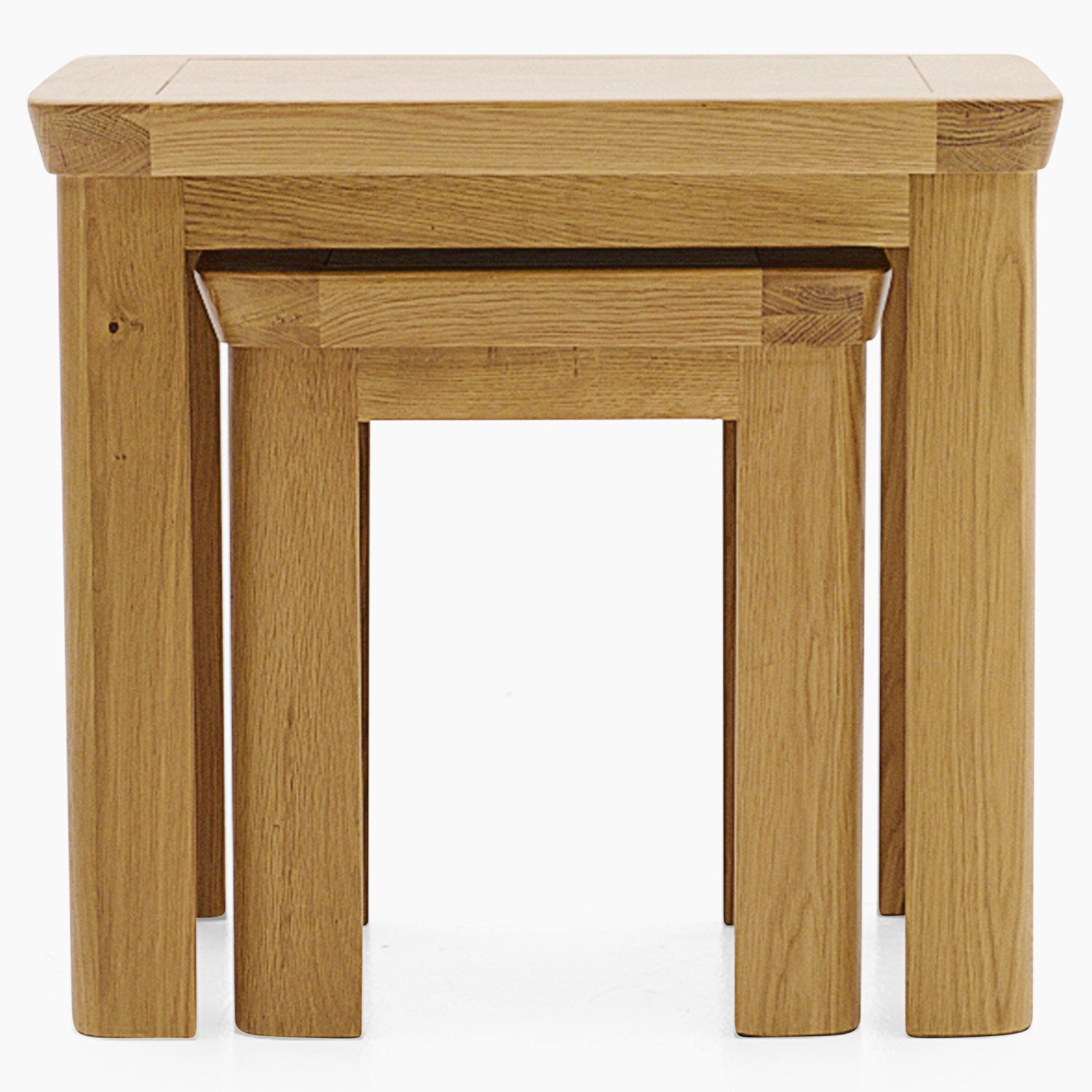 Treviso Nest of Tables - Nest of Tables Light Oak Tables Sterling Home 2