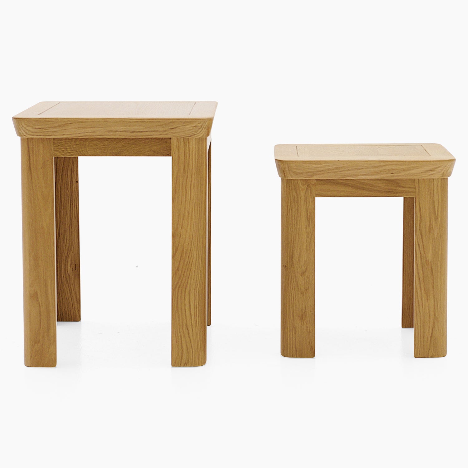 Treviso Nest of Tables - Nest of Tables Light Oak Tables Sterling Home 4