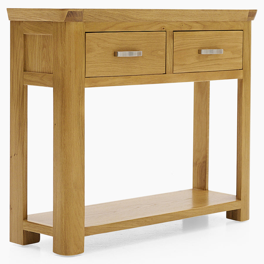 Treviso Large Console Table - Large Console Table Light Oak Tables Sterling Home 2