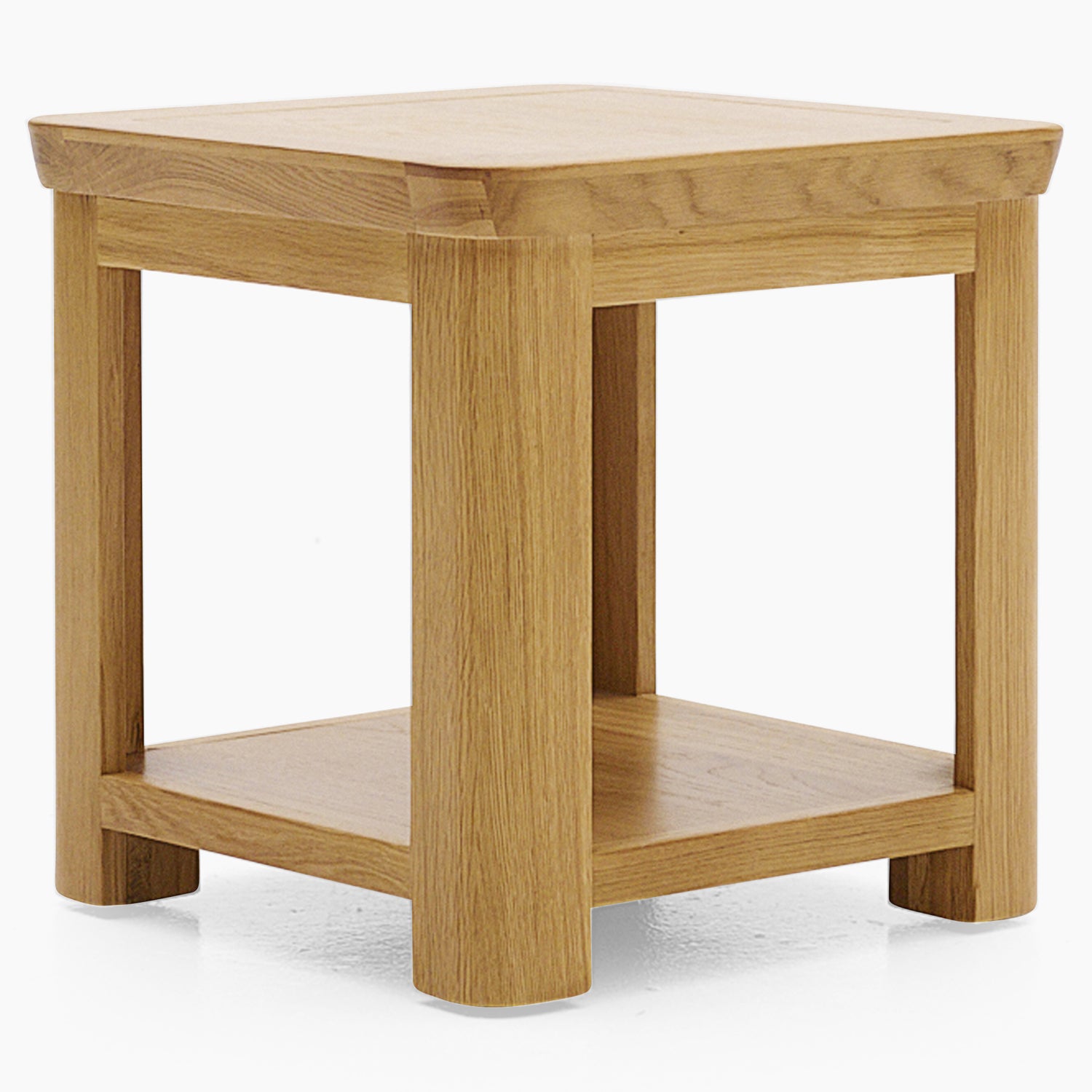 Treviso Side Table - Lamp Table Light Oak Tables Sterling Home 2