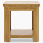 Treviso Side Table - Lamp Table Light Oak Tables Sterling Home 1