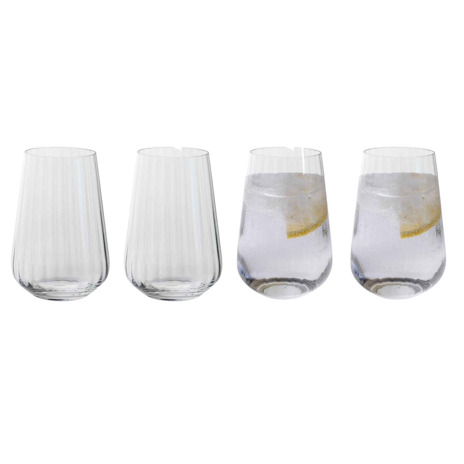 Cheers! Optic Pack Of 4 High Ball Glasses - SALE Cheers! Optic High Ball 4Pk Sterling Home 1