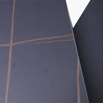 Tyler Nest of Side Tables - Nest of Tables Black Ceramic Top / Black Powder Coated Metal Legs Tables Sterling Home 6