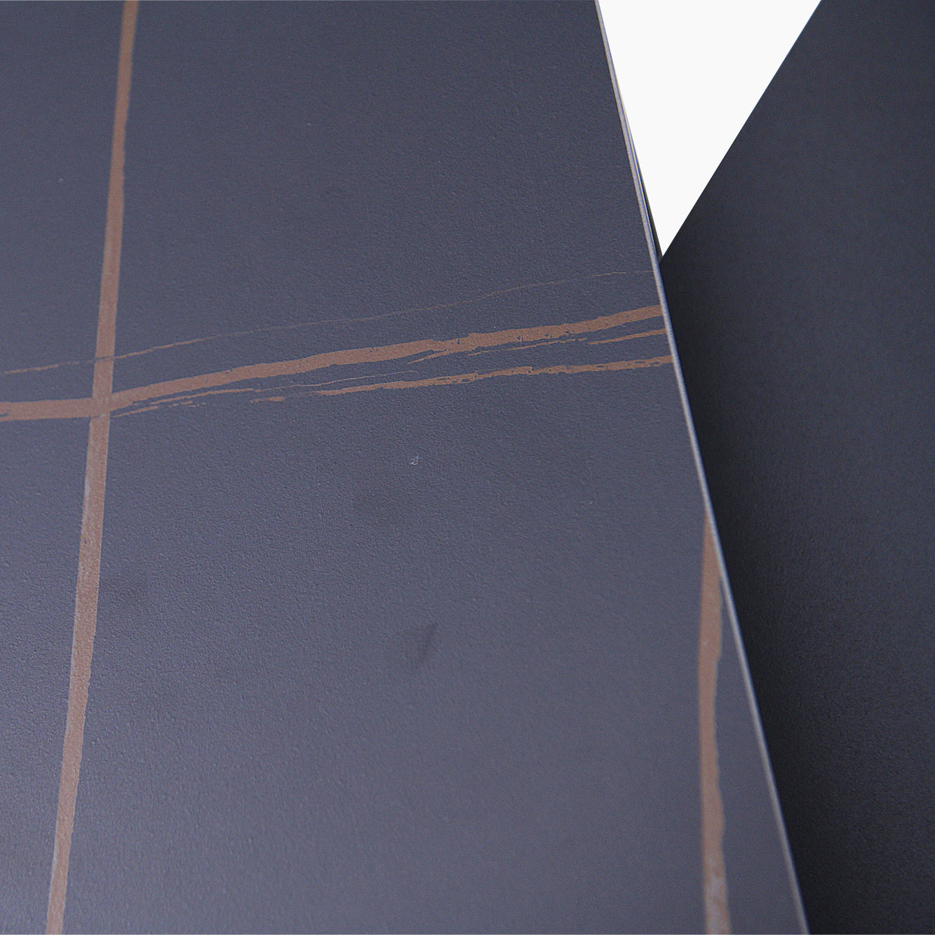 Tyler Nest of Side Tables - Nest of Tables Black Ceramic Top / Black Powder Coated Metal Legs Tables Sterling Home 6