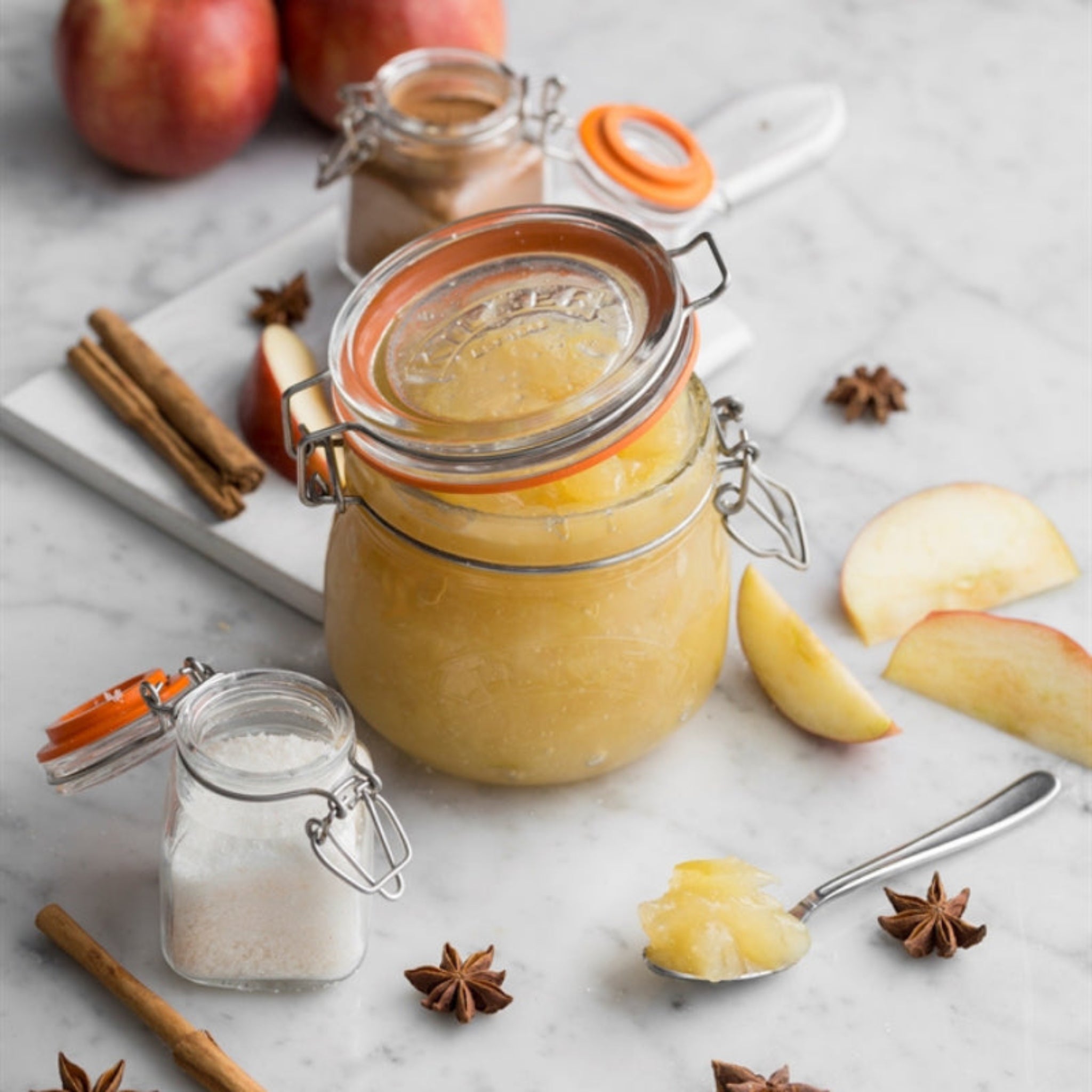 Kil Clip Top Round Jar 0.5 Litre Sterling Home 1