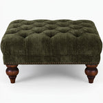 Violet Footstool - Footstool Fabric Standard Footstools Sterling Home 3