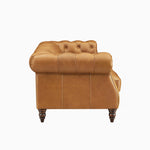 Violet 3 Seater Sofa - 2.5 Seater Sofa Voyager Leather Sterling Home 2