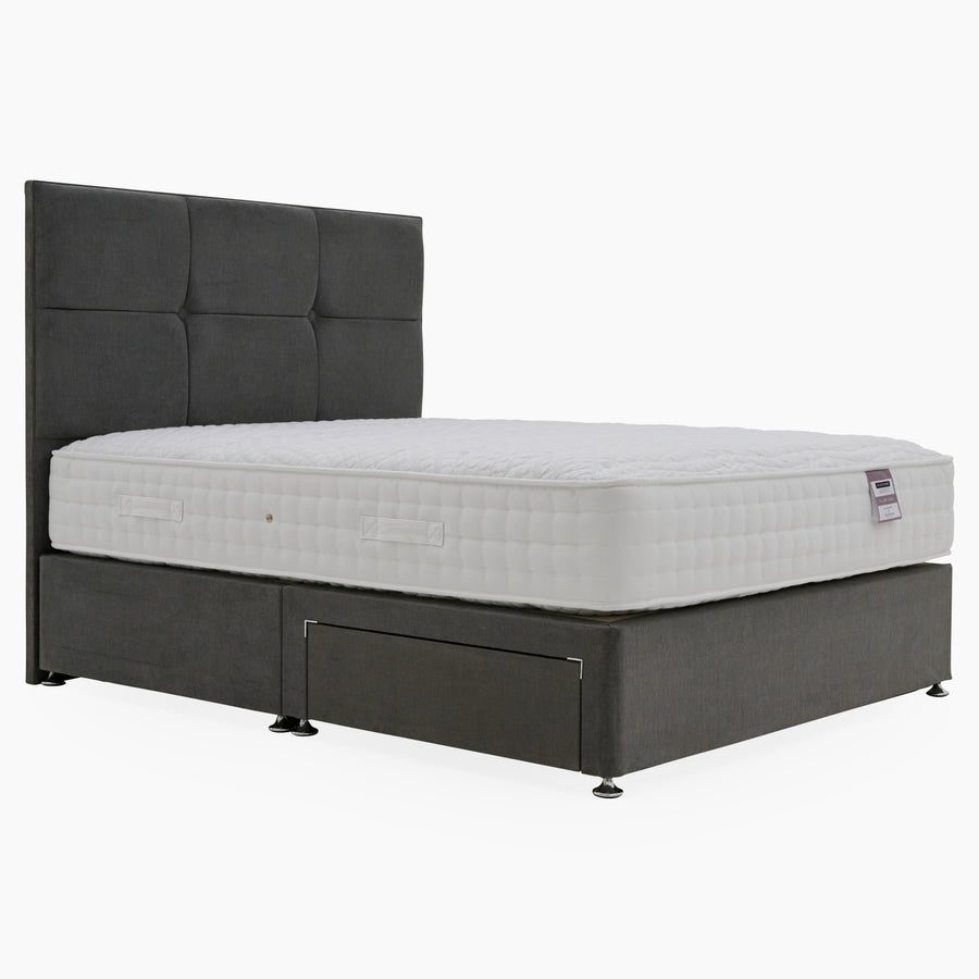 Highgrove Viva 1000 Divan Bed Set - Divan Set 150 x 200cm - King Sterling Home 1