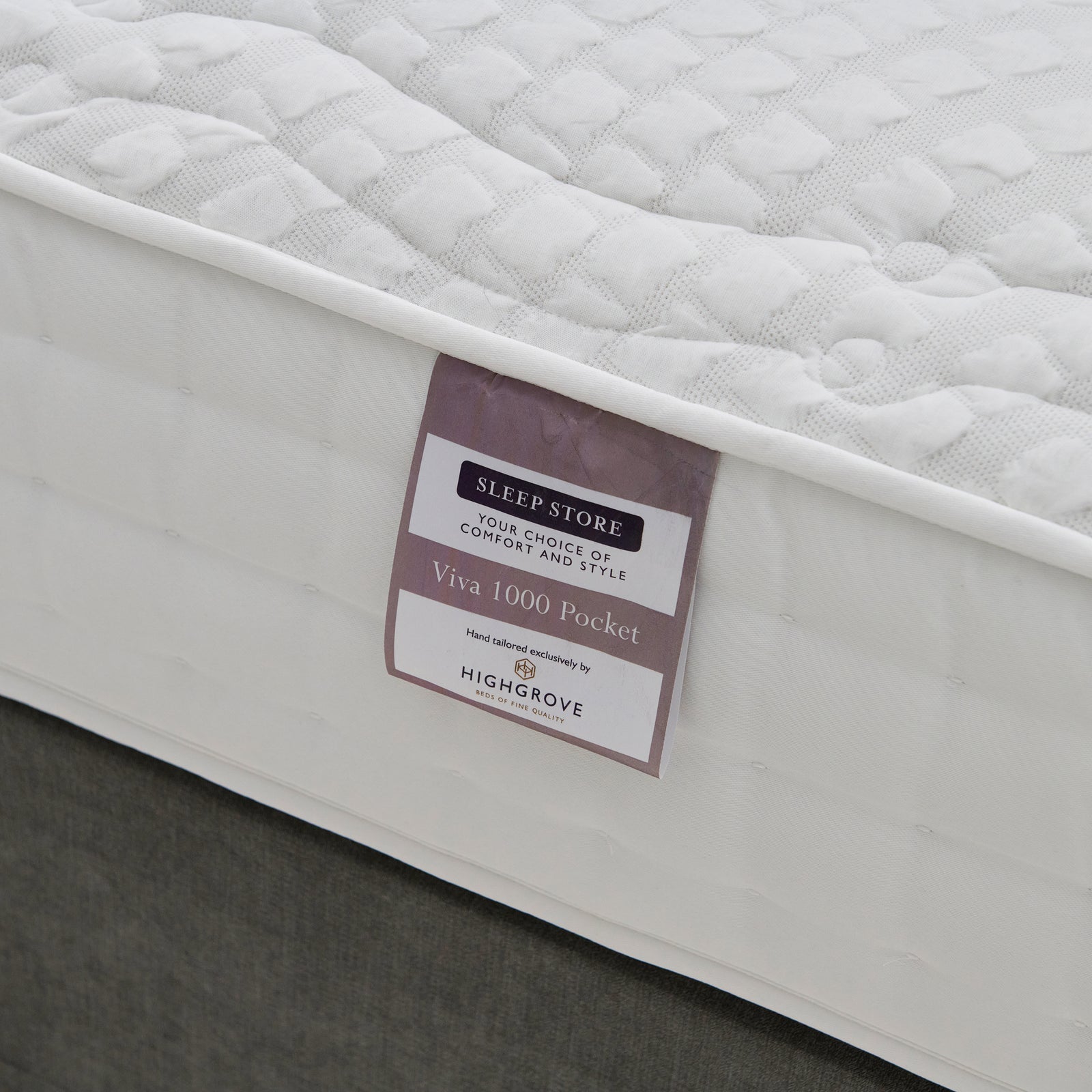 Highgrove Viva 1000 Divan Bed Set - Divan Set 150 x 200cm - King Sterling Home 5