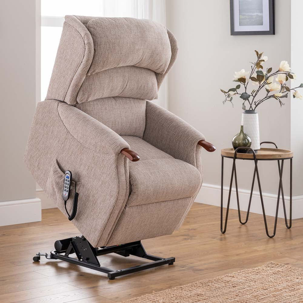Westbury Petite Recliner Armchair - Petite Single Motor Recliner Leather - Power Recliner with USB Sterling Home 11