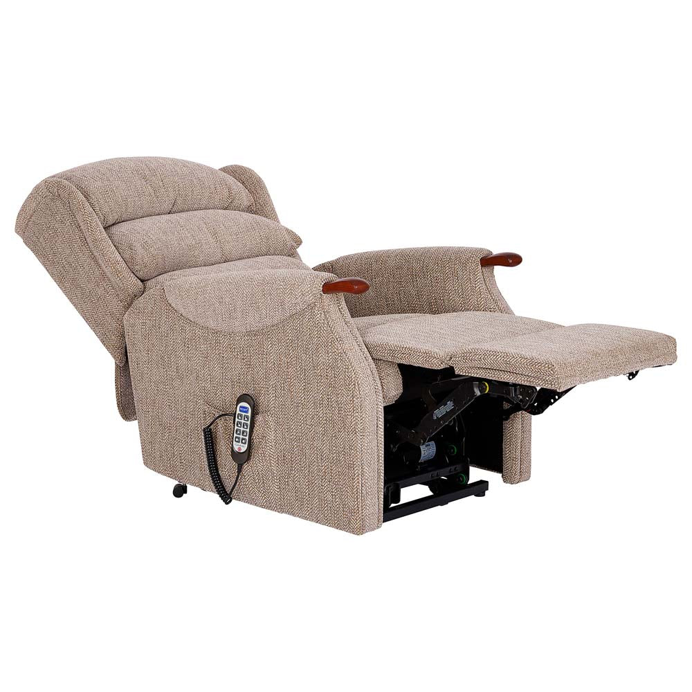 Westbury Petite Recliner Armchair - Petite Single Motor Recliner Leather - Power Recliner with USB Sterling Home 5
