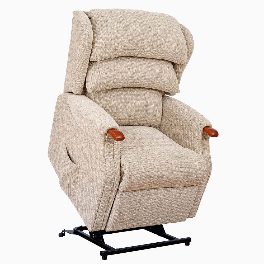 Westbury Petite Recliner Armchair - Petite Manual Recliner Leather - Manual Recliner Sterling Home 7