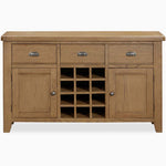 Willowmere Wide Sideboard - Wide Sideboard Oak Storage Sterling Home 1