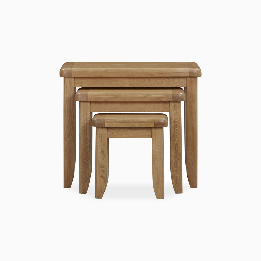 Willowmere Nest of Tables - Nest of Tables Oak Tables Sterling Home 1