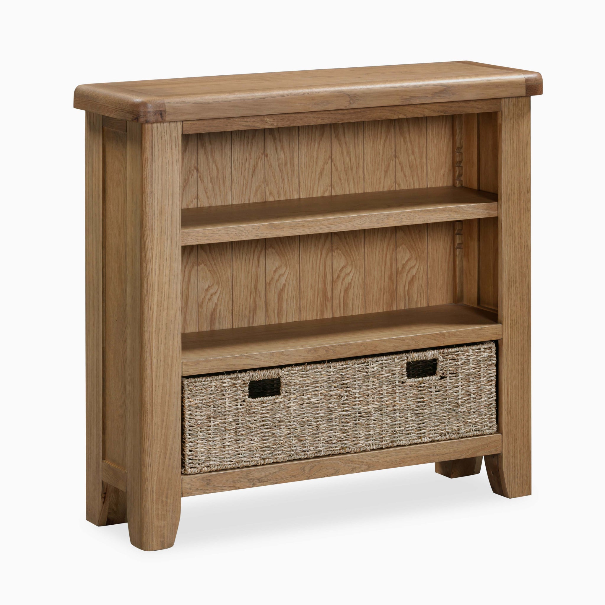 Willowmere Small Bookcase - Small Bookcase Oak Storage Sterling Home 3