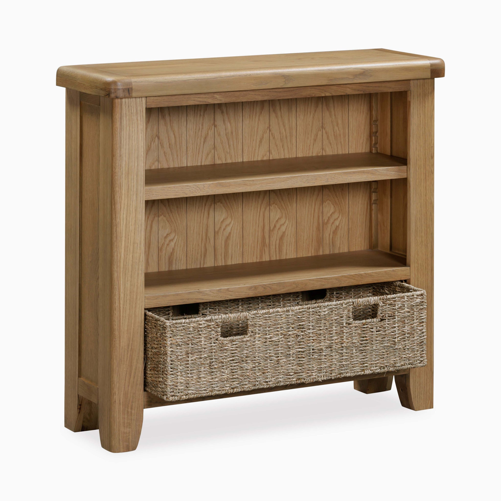 Willowmere Small Bookcase - Small Bookcase Oak Storage Sterling Home 4