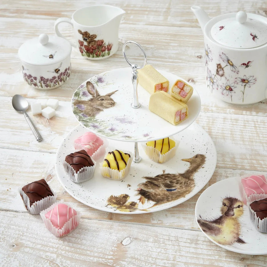 Wrendale 2 Tier Cake Stand Sterling Home 1