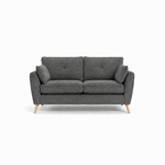 Zara 2 Seater Sofa - 2 Seater Sofa 2 Seater Sofas Sterling Home 22 Kensington Graphite Light Feet