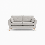 Zara 2 Seater Sofa - 2 Seater Sofa 2 Seater Sofas Sterling Home 23 Kensington Mink Light Feet