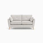 Zara 2 Seater Sofa - 2 Seater Sofa 2 Seater Sofas Sterling Home 24 Kensington Silver Light Feet