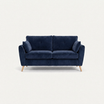 Zara 2 Seater Sofa - 2 Seater Sofa 2 Seater Sofas Sterling Home 20 Plush Navy Light Feet