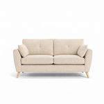 Zara 3 Seater Sofa - 3 Seater Sofa 3 Seater Sofas Sterling Home 16 Kensington Cream Light Feet