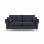 Zara 3 Seater Sofa - 3 Seater Sofa 3 Seater Sofas Sterling Home 22 Kensington Navy Light Feet