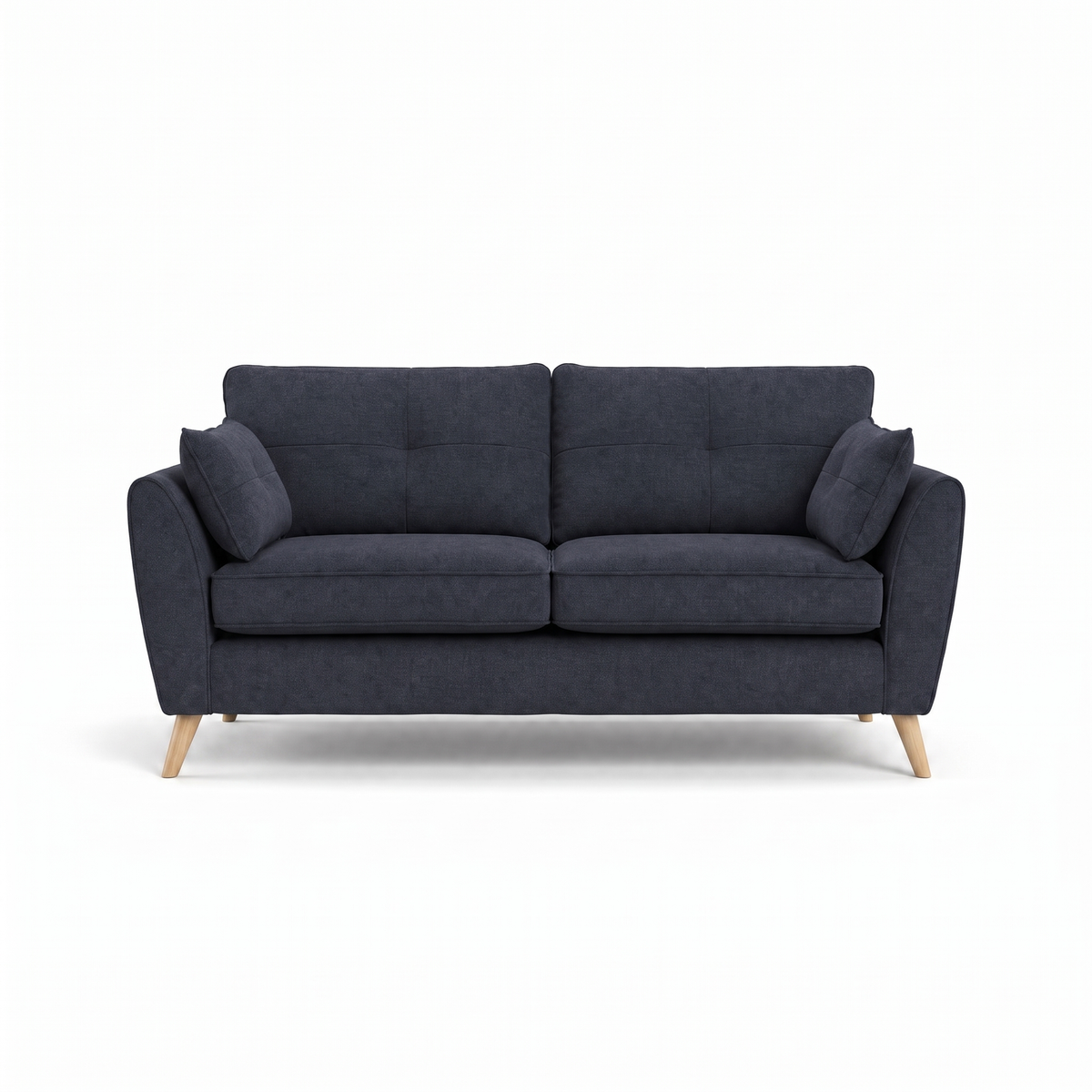Zara 3 Seater Sofa - 3 Seater Sofa 3 Seater Sofas Sterling Home 22 Kensington Navy Light Feet