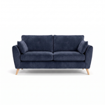 Zara 3 Seater Sofa - 3 Seater Sofa 3 Seater Sofas Sterling Home 25 Plush Navy Light Feet