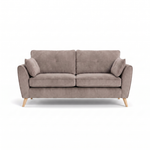 Zara 3 Seater Sofa - 3 Seater Sofa 3 Seater Sofas Sterling Home 21 Plush Pebble Light Feet