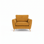 Zara Armchair - Armchair Armchairs Sterling Home 22 Kensington Mustard Light Feet