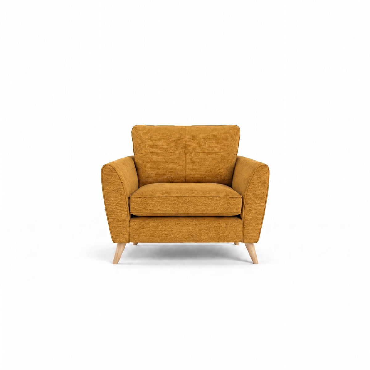 Zara Armchair - Armchair Armchairs Sterling Home 22 Kensington Mustard Light Feet