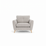 Zara Armchair - Armchair Armchairs Sterling Home 20 Kensington Mink Light Feet