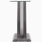 Zenith Console Table - Sofa Table Champagne High Gloss / Dark Grey Tables Sterling Home 4