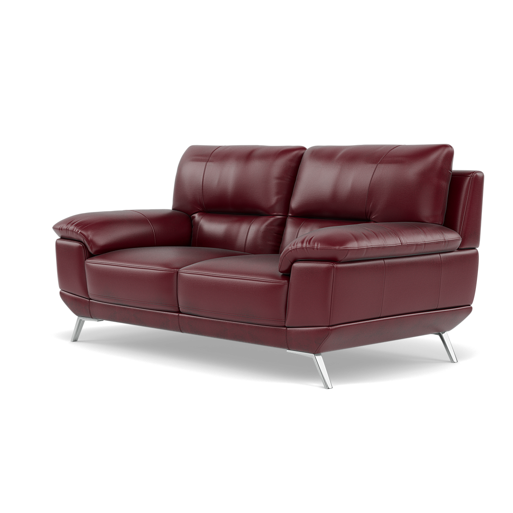 Zuco 2 Seater Sofa - 2 Seater Sofa Cat 20 — BV-035C DEEP RED, gallery image 3