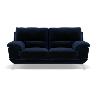 Zuco 2 Seater Sofa - 2 Seater Sofa Fabric 2 Seater Sofas Sterling Home 13 FAB-MEG-28 NAVY