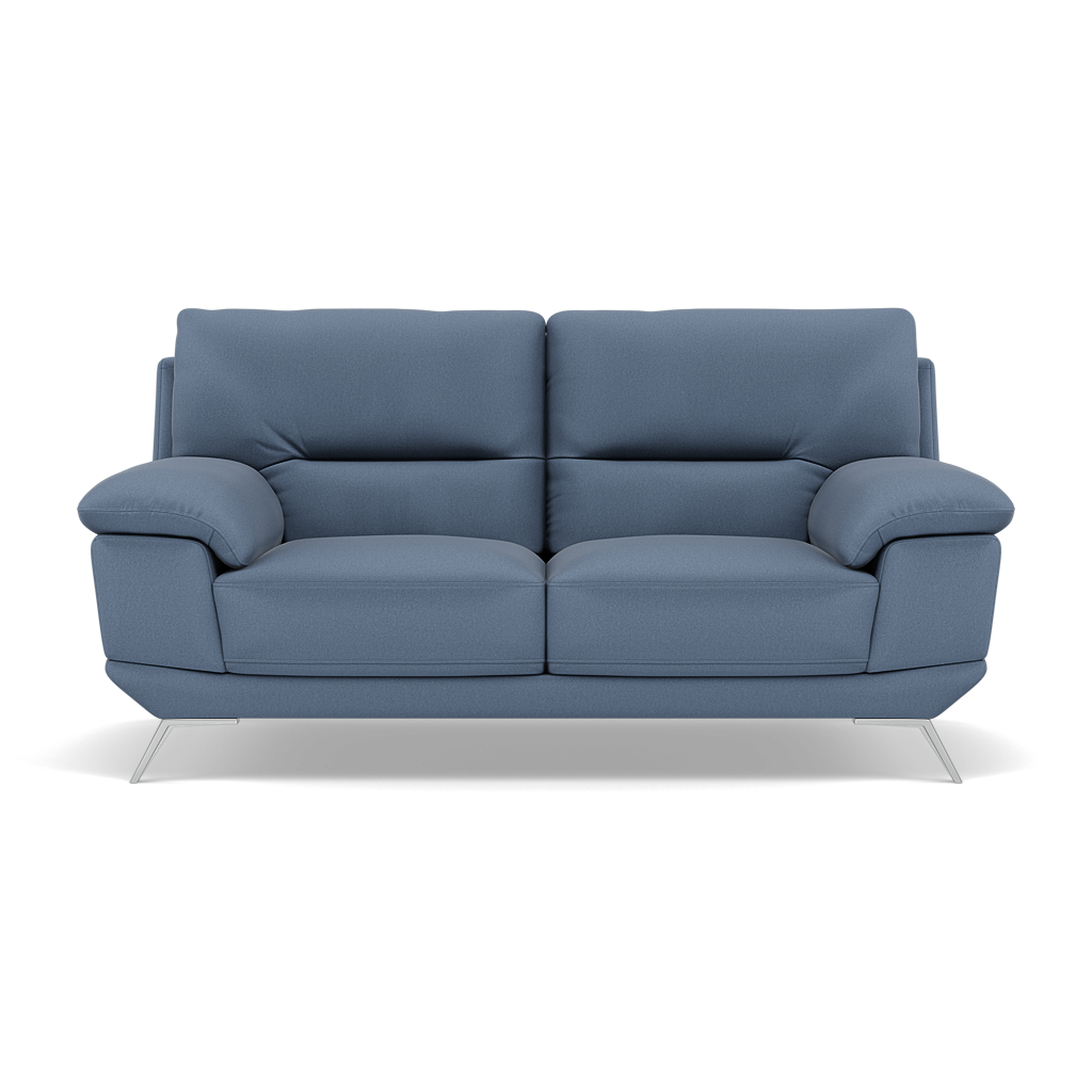 Zuco 2 Seater Sofa - 2 Seater Sofa Fabric 2 Seater Sofas Sterling Home 9 BFA-MAD-08 PACIFIC BLUE