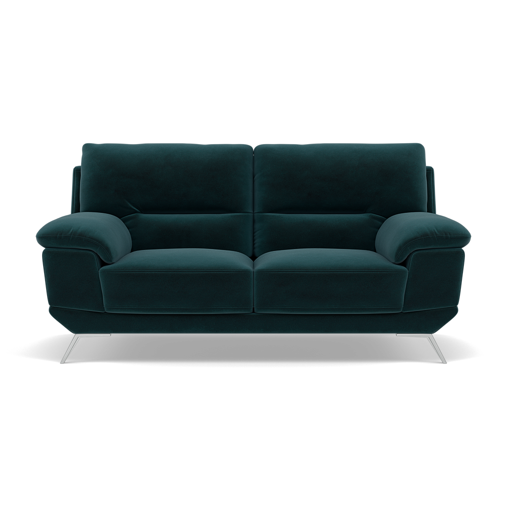 Zuco 2 Seater Sofa - 2 Seater Sofa Fabric 2 Seater Sofas Sterling Home 14 FAB-MEG-36 LAKE GREEN