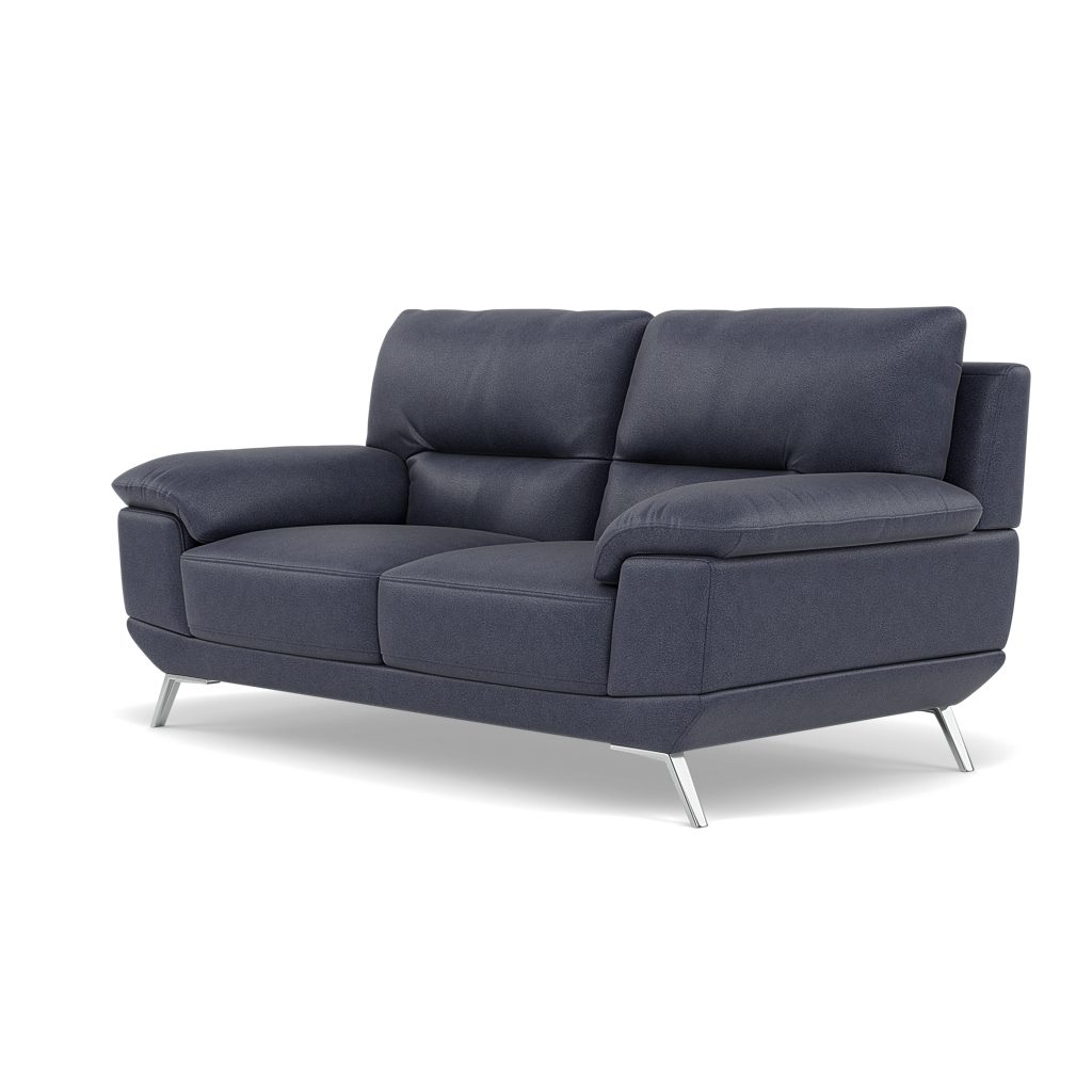 Zuco 2 Seater Sofa - 2 Seater Sofa Fabric — BFA-BLJ-08  PACIFIC BLUE, gallery image 3