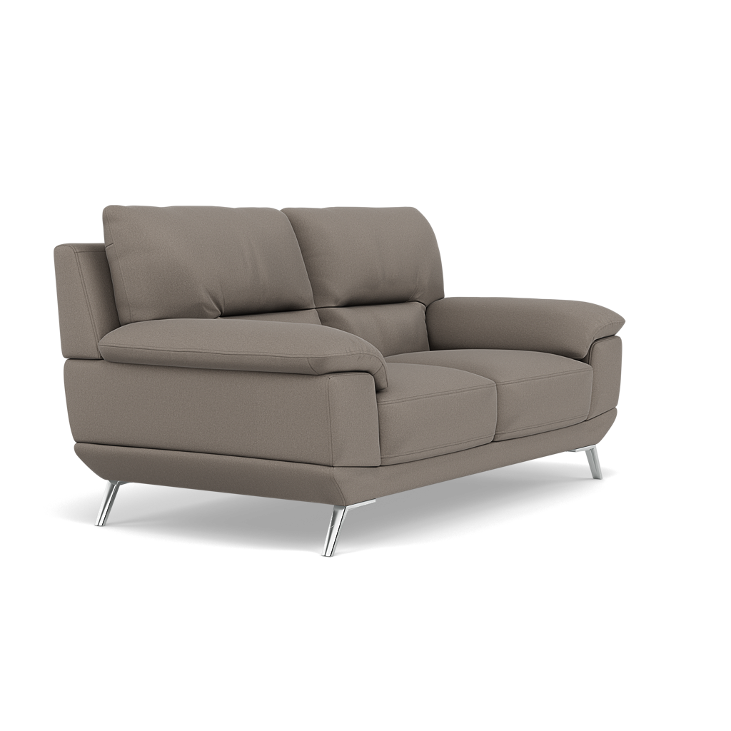 Zuco 2 Seater Sofa - 2 Seater Sofa Fabric — BFA-MAD-03 DARK GREY, gallery image 1