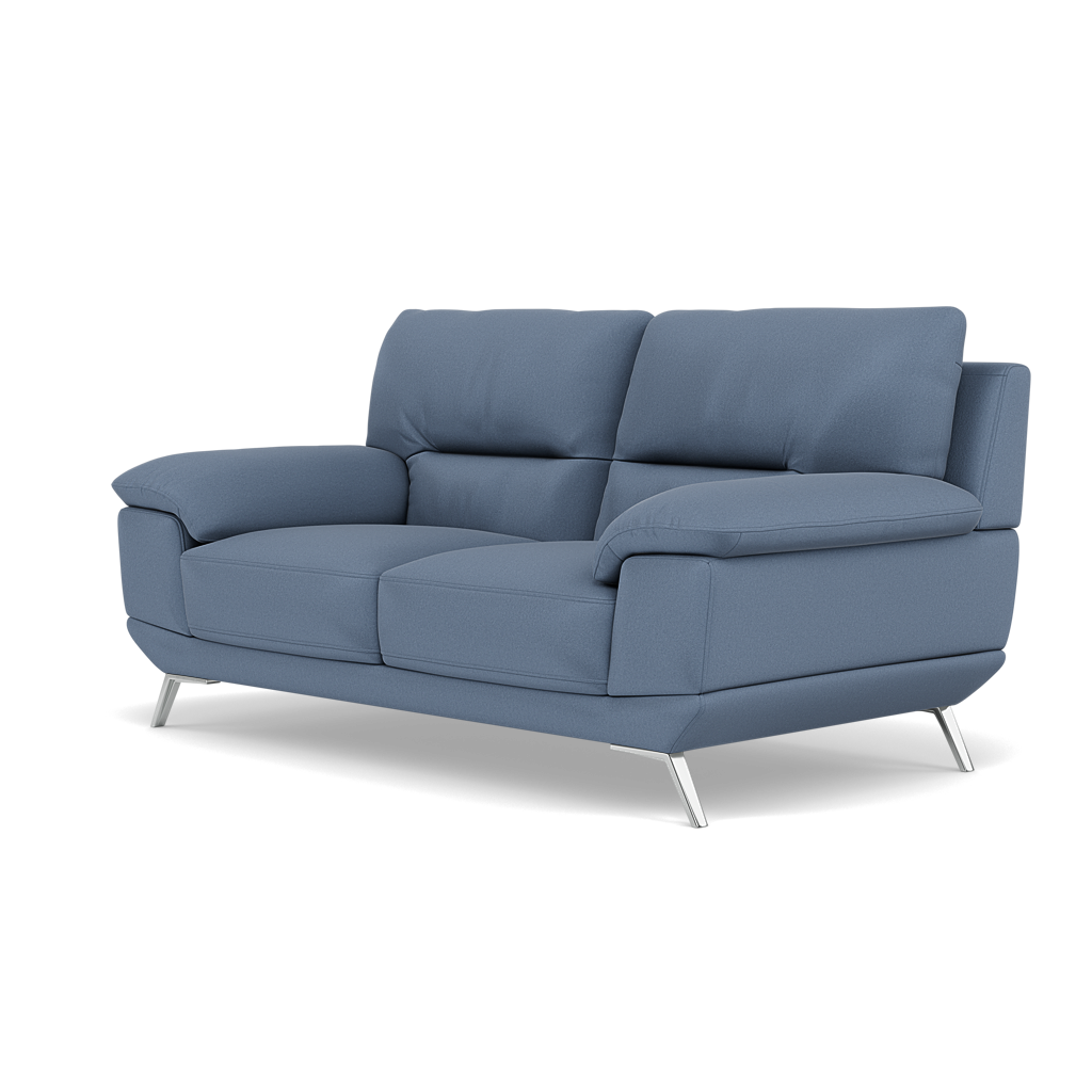 Zuco 2 Seater Sofa - 2 Seater Sofa Fabric — BFA-MAD-08 PACIFIC BLUE, gallery image 3