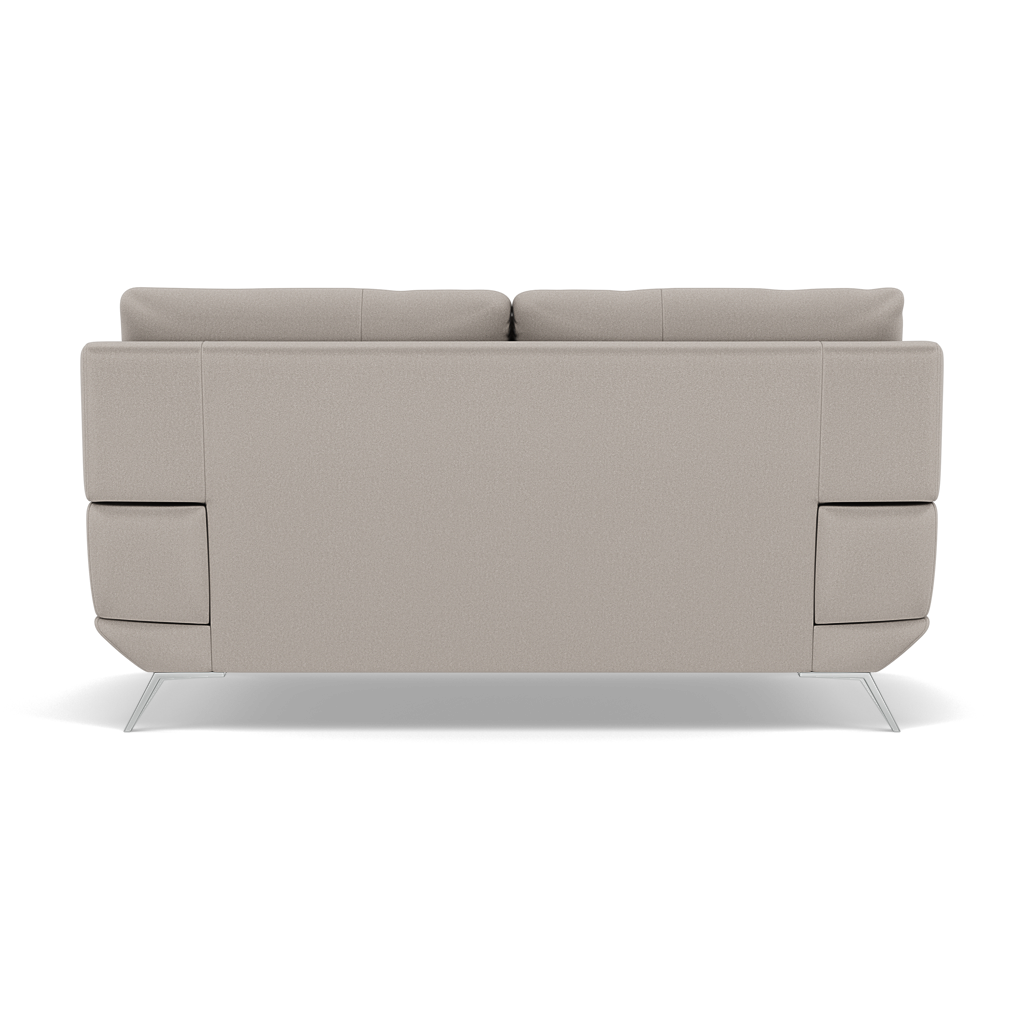 Zuco 2 Seater Sofa - 2 Seater Sofa Fabric — BFAMAD-02 SILVER GREY, gallery image 2