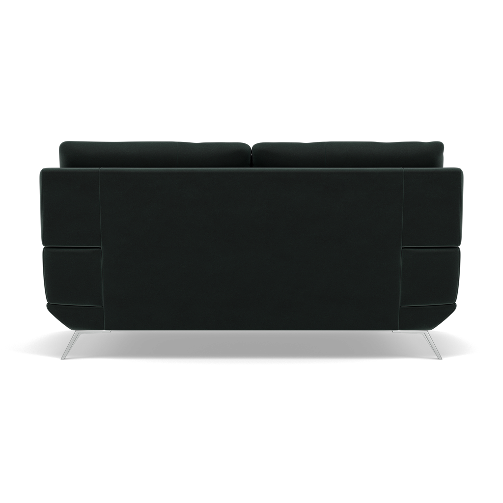 Zuco 2 Seater Sofa - 2 Seater Sofa Fabric — FAB-MEG-21  CHARCOAL GREY, gallery image 2